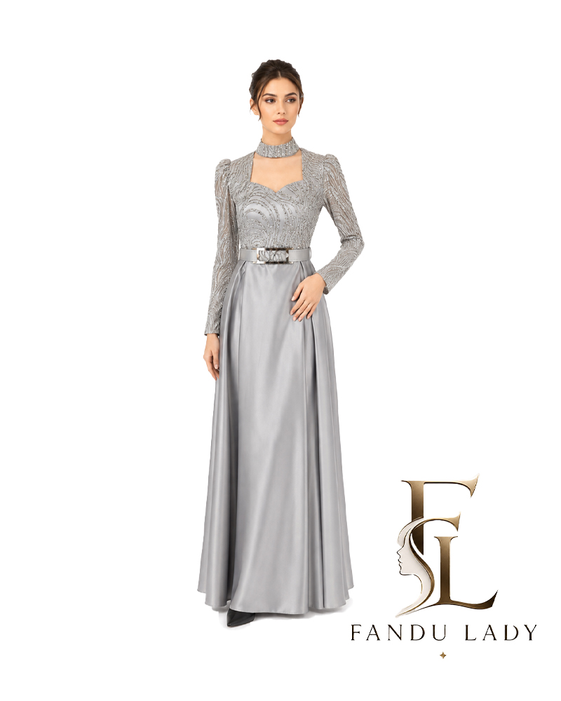 پیراهن مجلسی بلند زنانه مدل نهال