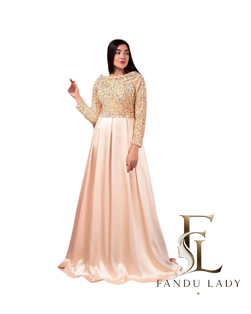 پیراهن مجلسی بلند زنانه مدل آدرینا