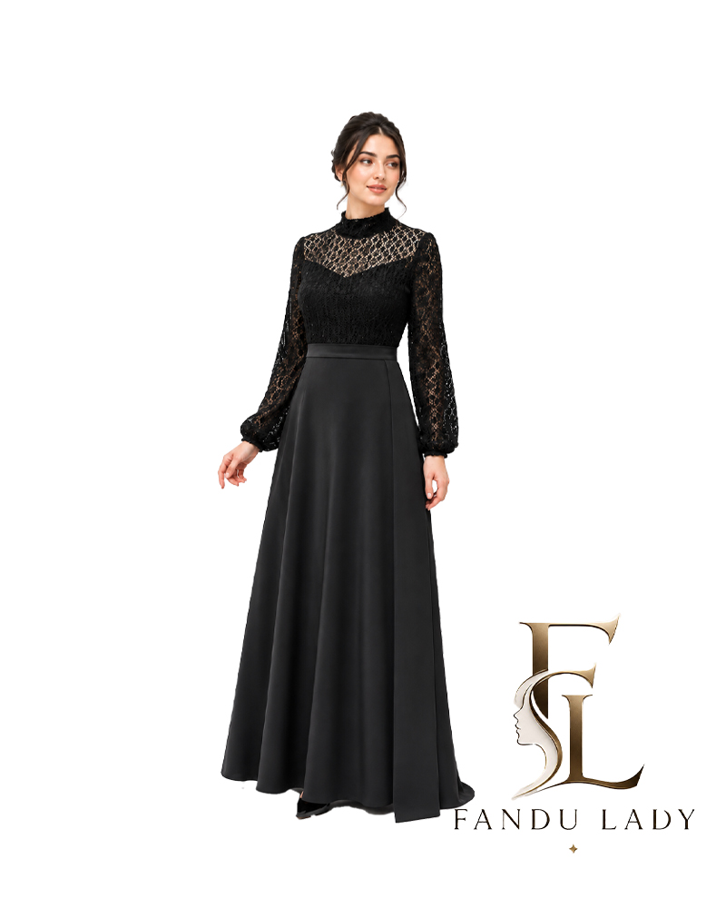 پیراهن مجلسی بلند زنانه مدل تینا