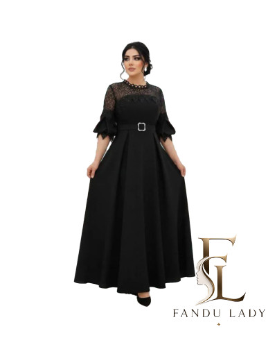 پیراهن مجلسی بلند زنانه مدل حنا