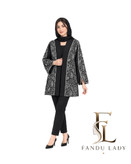 مانتو زنانه طرح سنتی پاییزه مدل رز