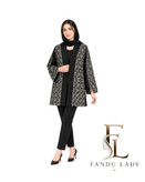 مانتو زنانه طرح سنتی پاییزه مدل رز