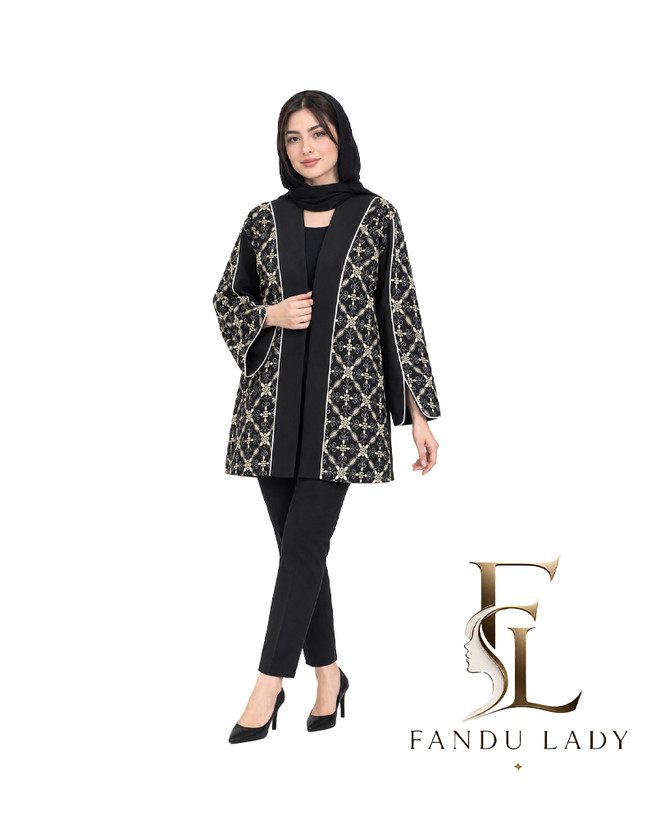 مانتو زنانه طرح سنتی پاییزه مدل رز