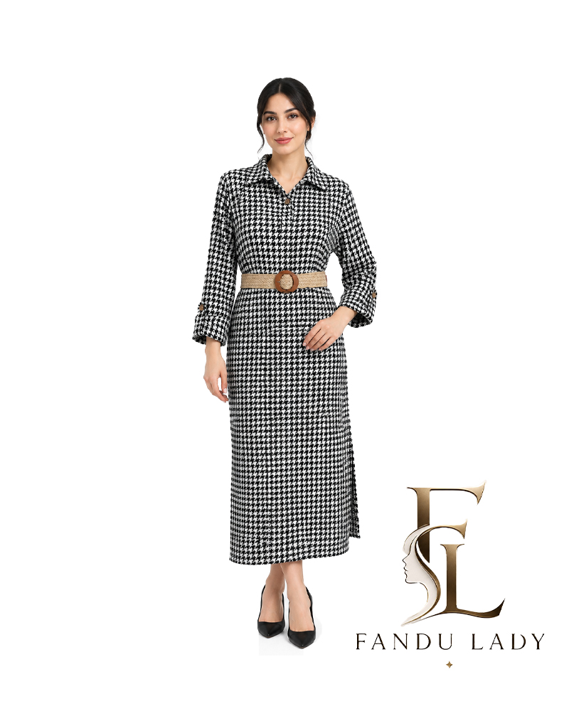 پیراهن بلند زنانه کفتان پاییزه