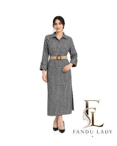 پیراهن بلند زنانه کفتان پاییزه